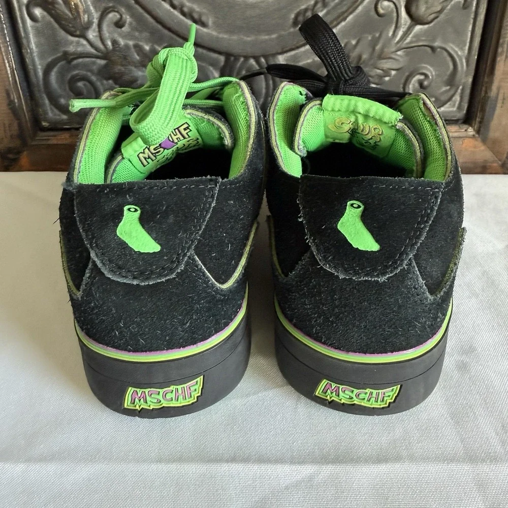 MSCHF Gobstomper Sour Edition Black/Green Men's Youth Size 6 US Skate Shoes
